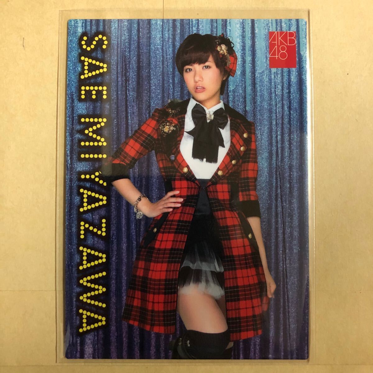 AKB48 Miyazawa Sae 2012 команда sa приз коллекционные карточки идол gravure карта звезда коллекционная карточка 