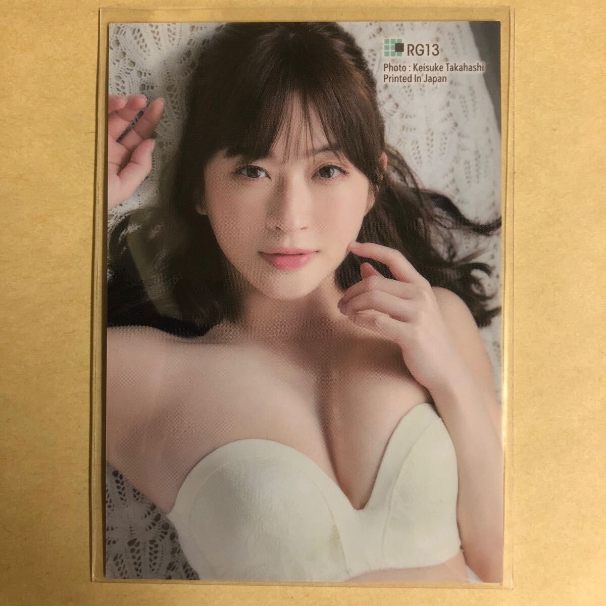 meilihitsu коллекционные карточки идол gravure карта нижнее белье RG13 звезда First коллекционная карточка вода ...