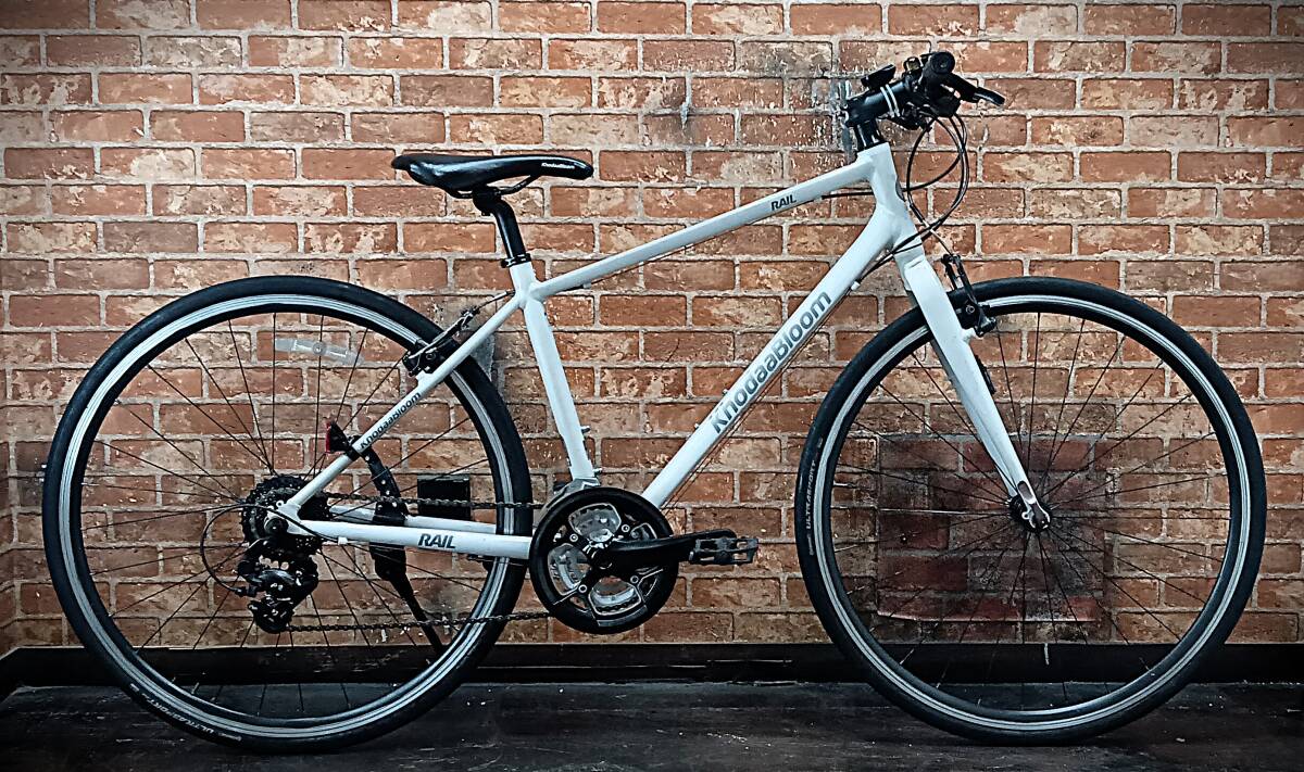 2024年 KhodaaBloom コーダーブルーム RAIL ST レイルST ホワイト　24Speed クロスバイク