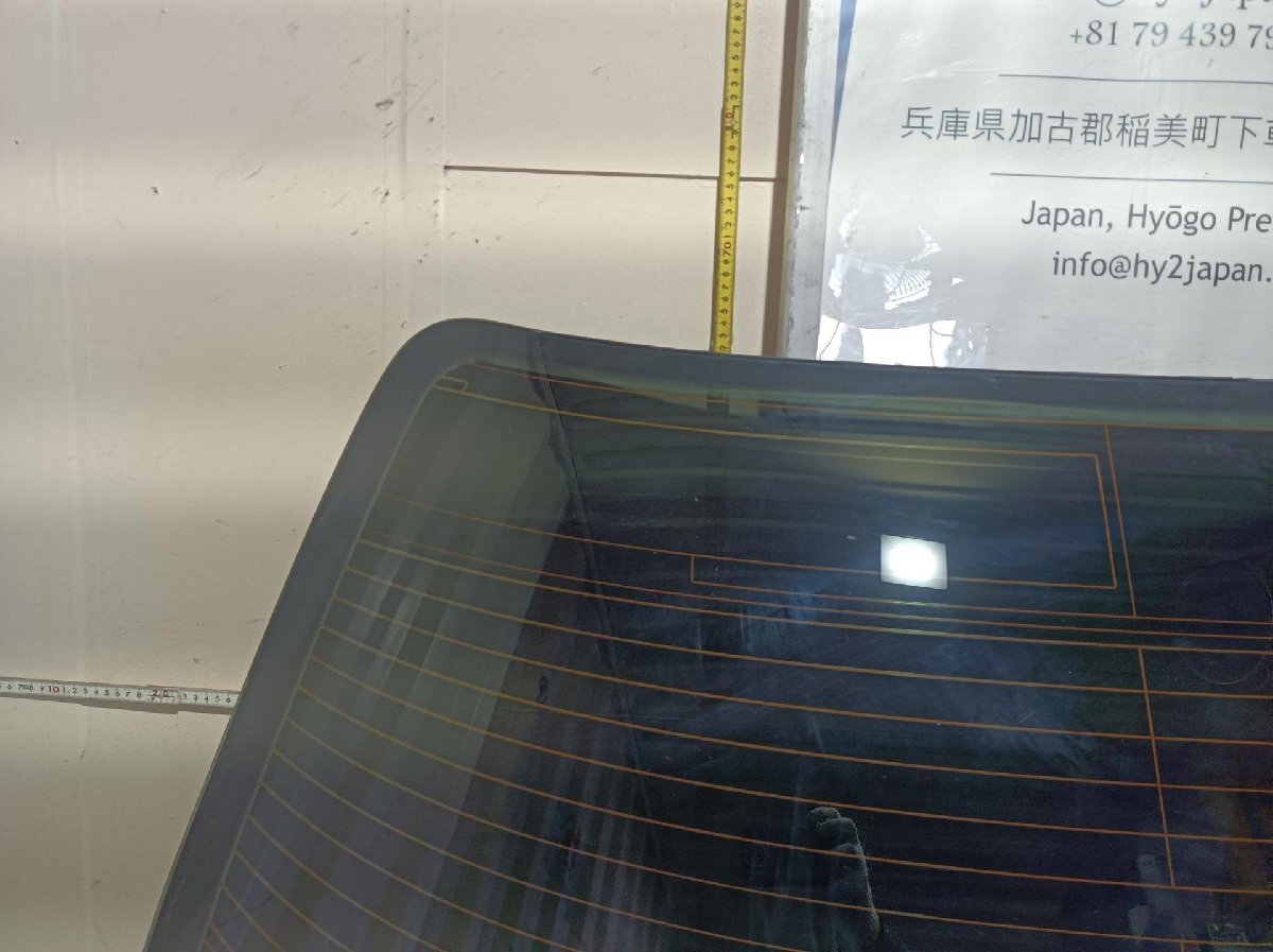 日産　リアガラス　セドリック　E-PY33　PY33　HY33, MY33, UY33, Y33　グロリア / HY33, MY33, PY33, UY33, Y33　1998　＃hyj　NSP263828_画像4