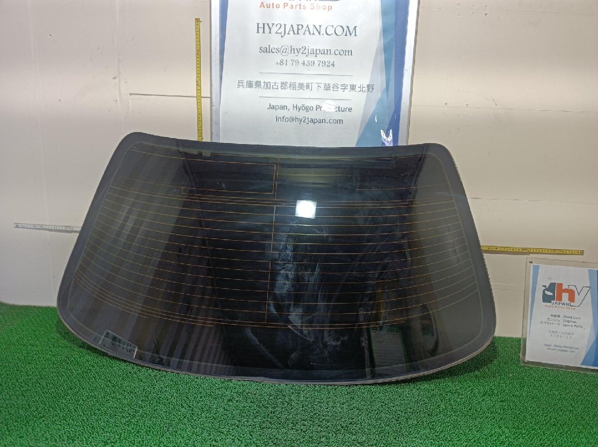 日産　リアガラス　セドリック　E-PY33　PY33　HY33, MY33, UY33, Y33　グロリア / HY33, MY33, PY33, UY33, Y33　1998　＃hyj　NSP263828_画像1