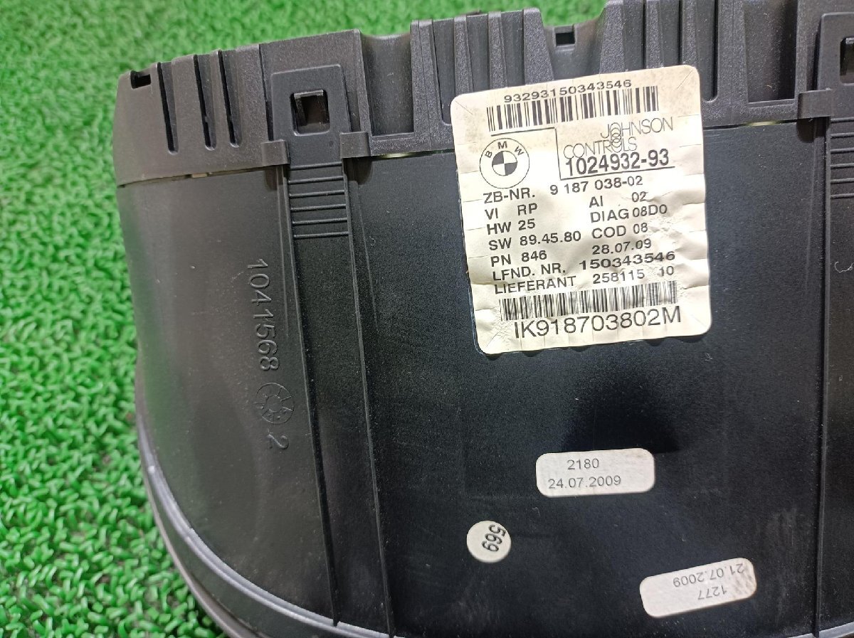 BMW スピードメーター 116i ABA-UE16, 2009 #hyj NSP246199