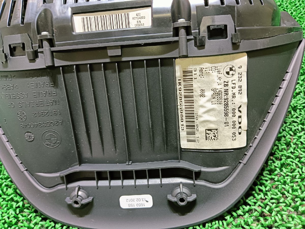 BMW スピードメーター 116i DBA-1A16, 2012 #hyj NSP240823