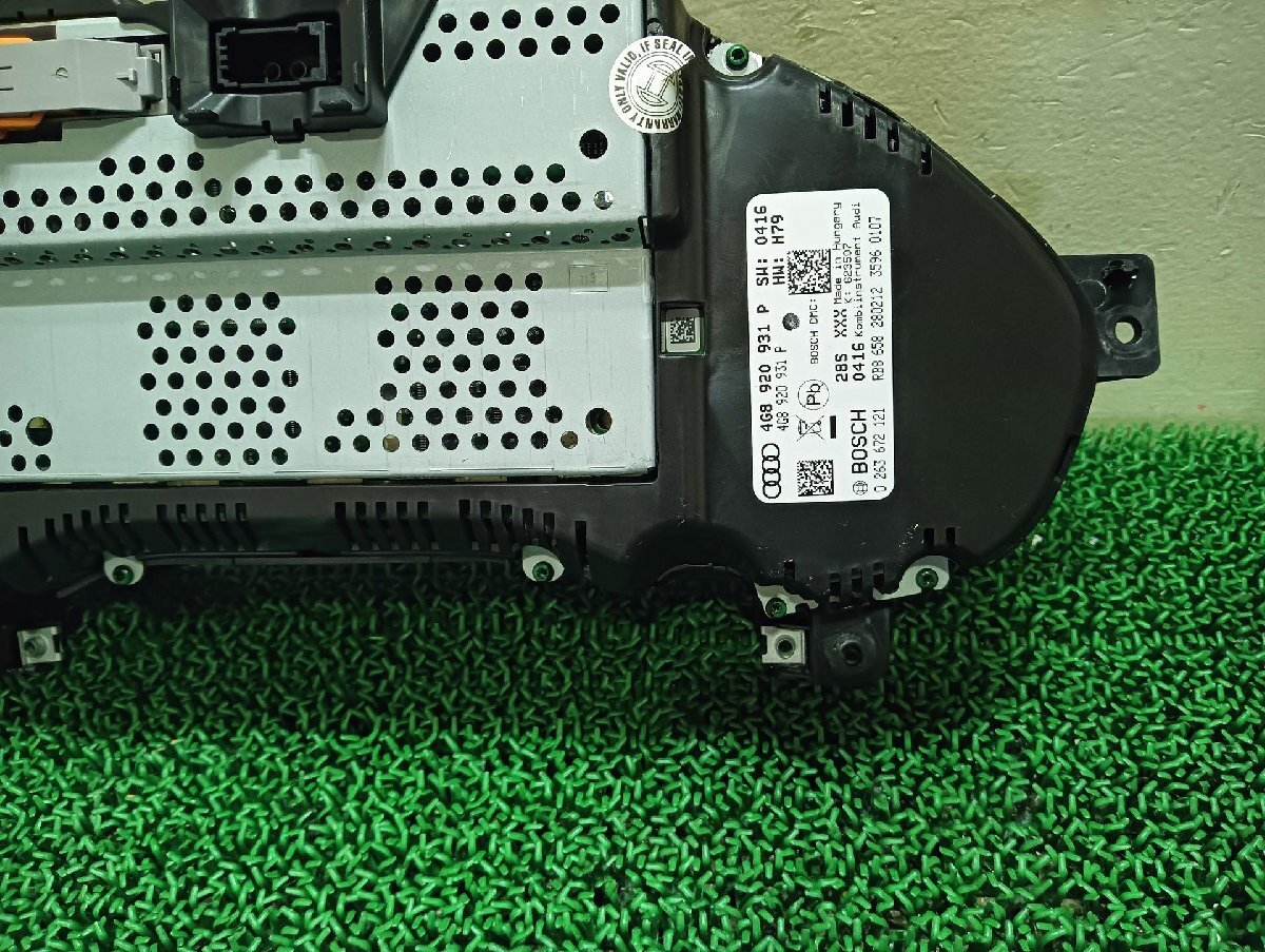 アウディ スピードメーター A7 DBA-4GCGWC, 2012 #hyj NSP244691