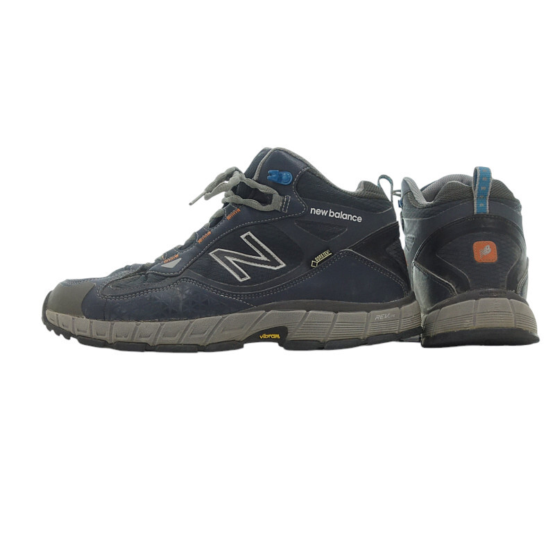 [ специальная цена ]NEW BALANCE GORE-TEX треккинг спортивные туфли темно-синий размер мужской 27.0cm