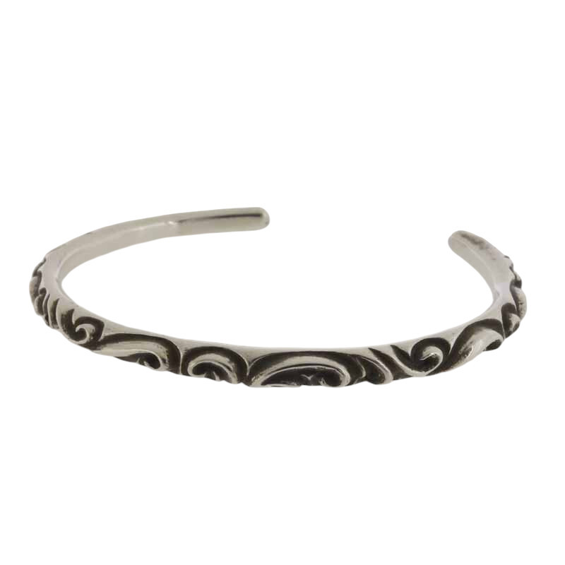 CHROME HEARTS BANGLE SCROLL スクロールバンド シルバーブレスレット シルバー サイズ ユニセックス#2