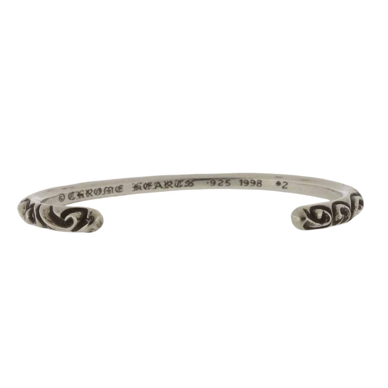 CHROME HEARTS BANGLE SCROLL スクロールバンド シルバーブレスレット シルバー サイズ ユニセックス#2