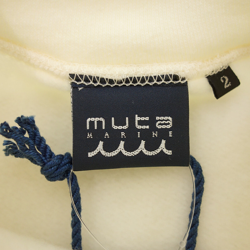 【特別価格】MUTA ゴルフ コットンウォーム モック ネック ストレッチ プルオーバー カットソー ホワイト サイズ レディース2