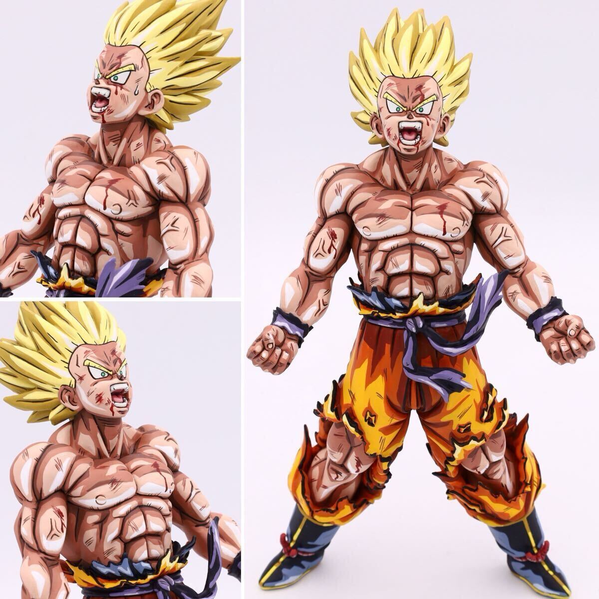 ドラゴンボール 孫悟空&クリリン 2次元リペイントフィギュア 一番くじ ドラゴンボール クリリンのことかーっ! スーパーサイヤ人孫悟空