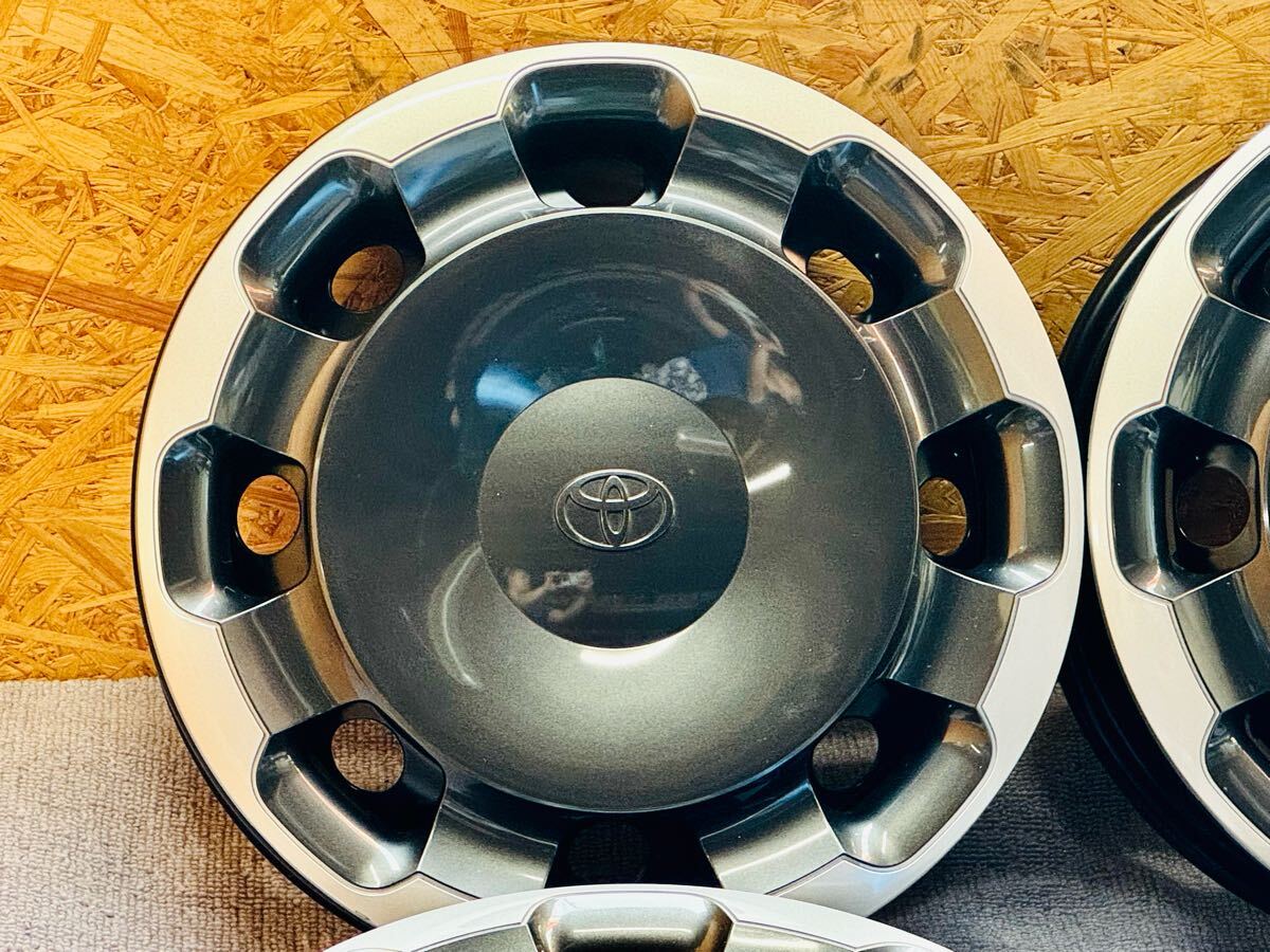 新車外し トヨタ シエンタ 純正 スチールホイール グレードZ スタッドレス用 PCD100 ホイール スピード発送_画像5