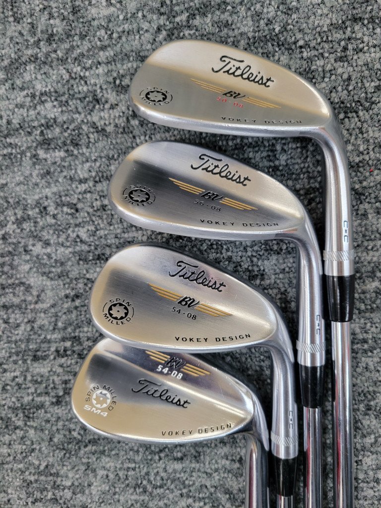 181093。Titleist タイトリスト ウェッジ４本 BV 50°/54°/54°/56° ダイナミックゴールドS200