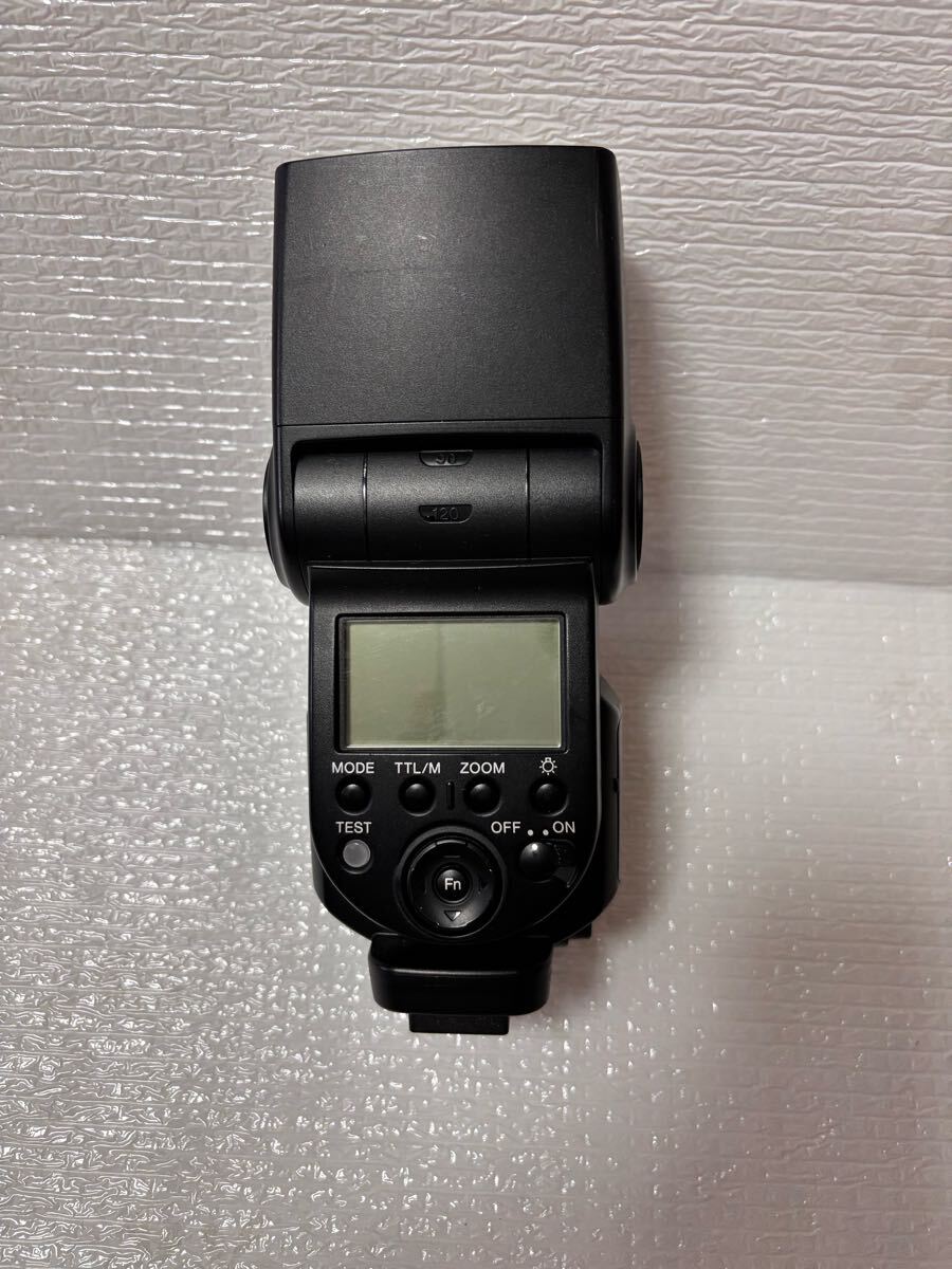 SONY HVL-F43AM フラッシュ　シューアダプター付き