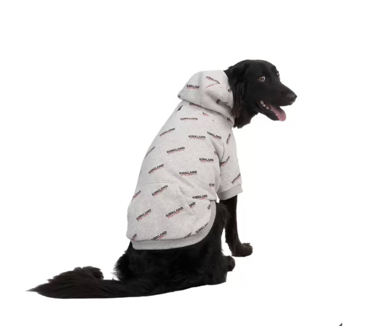 《 H 343 》★新品未使用★KIRKLAND カークランド ペット用服 パーカー フーディー 犬 コストコ仕入れ 定価1988 黒 L&XL 36枚まとめ フリマ