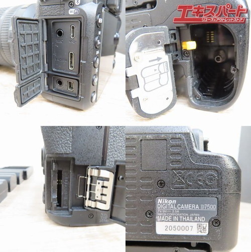 Nikon ニコン デジタル一眼レフカメラ D7500 18-140 VR Kit ブラック レンズキット AF-S 18-140mm 前橋店