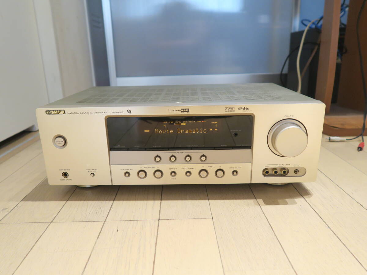 動作確認済】YAMAHA DSP AVアンプ DSP-AX461 通電確認OK】YAMAHA