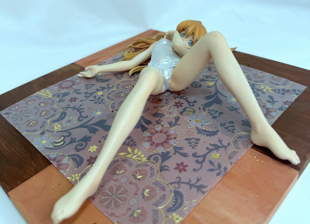 《エヴァンゲリオン　アスカラングレイ 白スク水シースルー透け涂裝完成品》