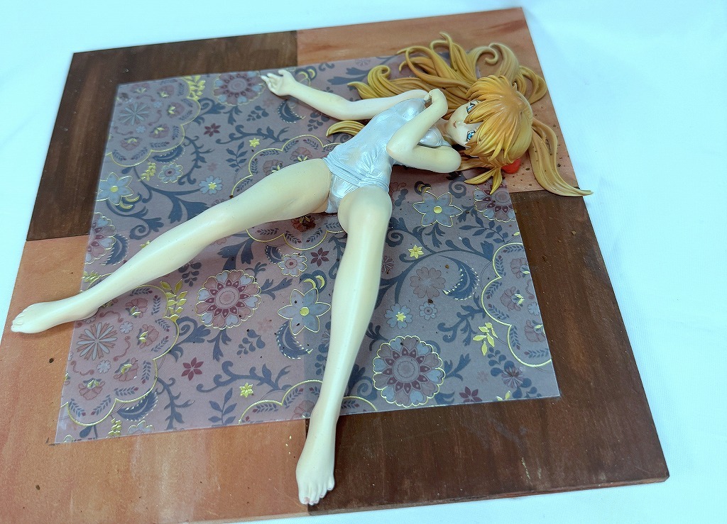 《エヴァンゲリオン　アスカラングレイ 白スク水シースルー透け涂裝完成品》