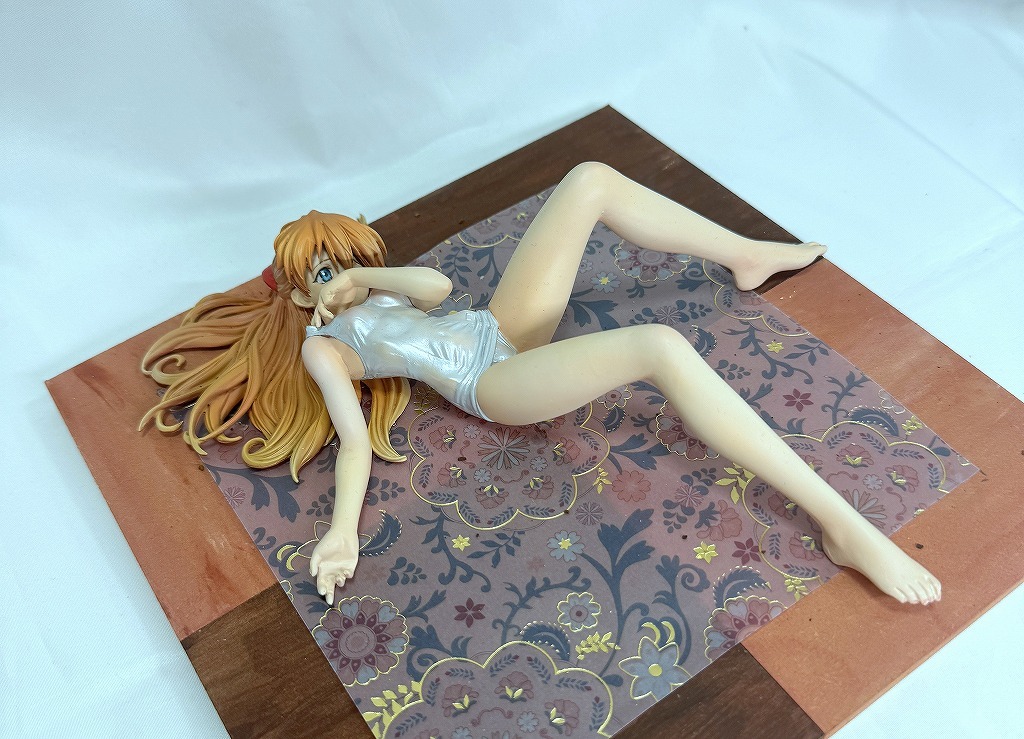《エヴァンゲリオン　アスカラングレイ 白スク水シースルー透け涂裝完成品》