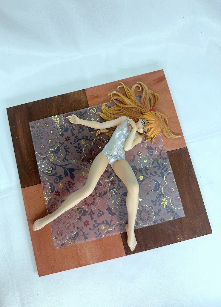 《エヴァンゲリオン　アスカラングレイ 白スク水シースルー透け涂裝完成品》