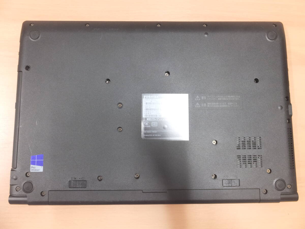 東芝　B45/D　Celeron3855U　8GB　SSD256GB　DVD　11Pro