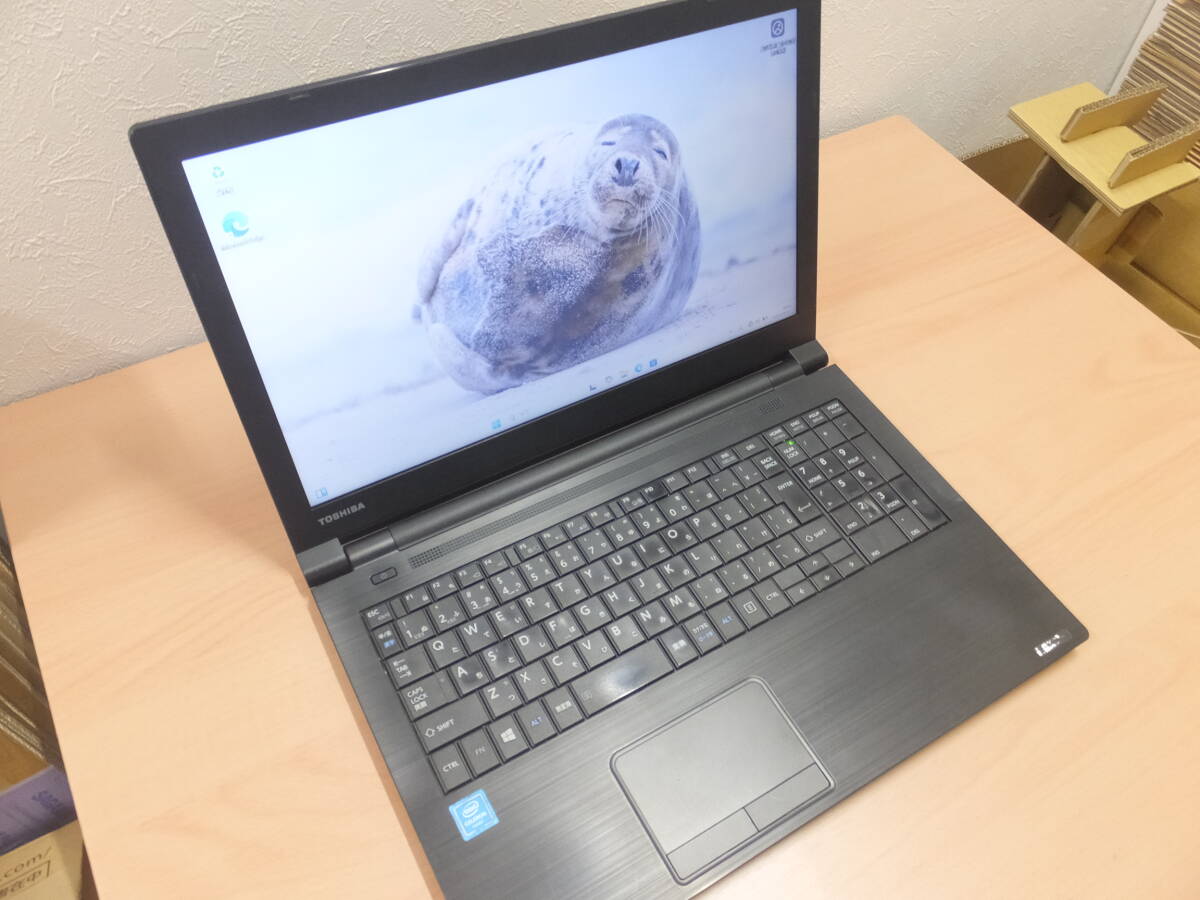 東芝　B45/D　Celeron3855U　8GB　SSD256GB　DVD　11Pro