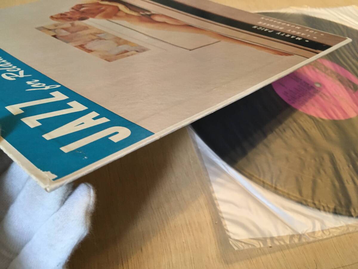 USオリジナル DG / Marty Paich, Larry Bunker, Joe Mondragon / Jazz For Relaxation / エロジャケ 美女ジャケ_画像3