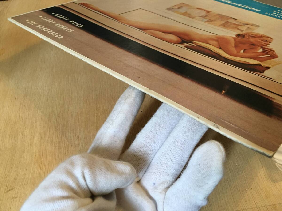 USオリジナル DG / Marty Paich, Larry Bunker, Joe Mondragon / Jazz For Relaxation / エロジャケ 美女ジャケ_画像2