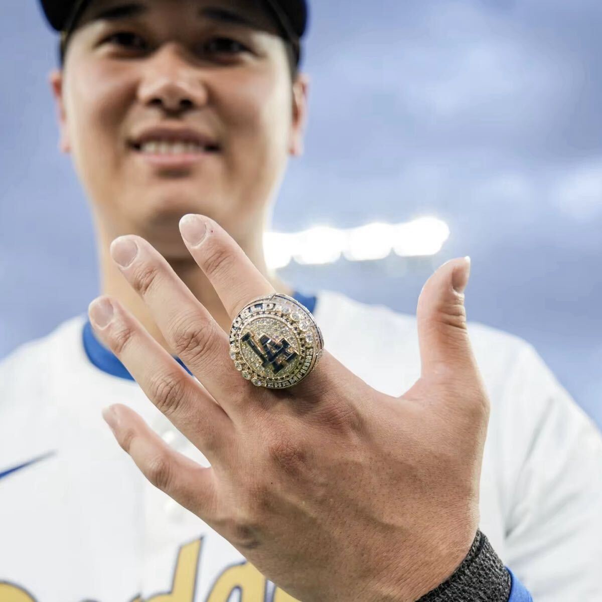2024年 ワールドチャンピオンリング 大谷翔平 記念品 MLB 優勝