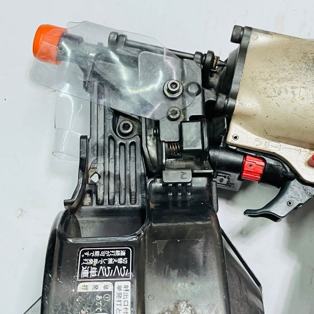 整備品 動作良好 送料無料 日立 HIKOKI 常圧 65mm 釘打ち機 コイルネイラ NV65AJ 本体のみ