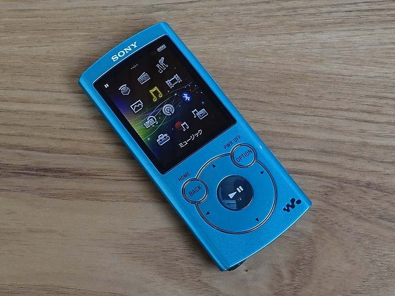 SONY Walkman ソニーウォークマン NW-S764 8GB ブルー そこそこ