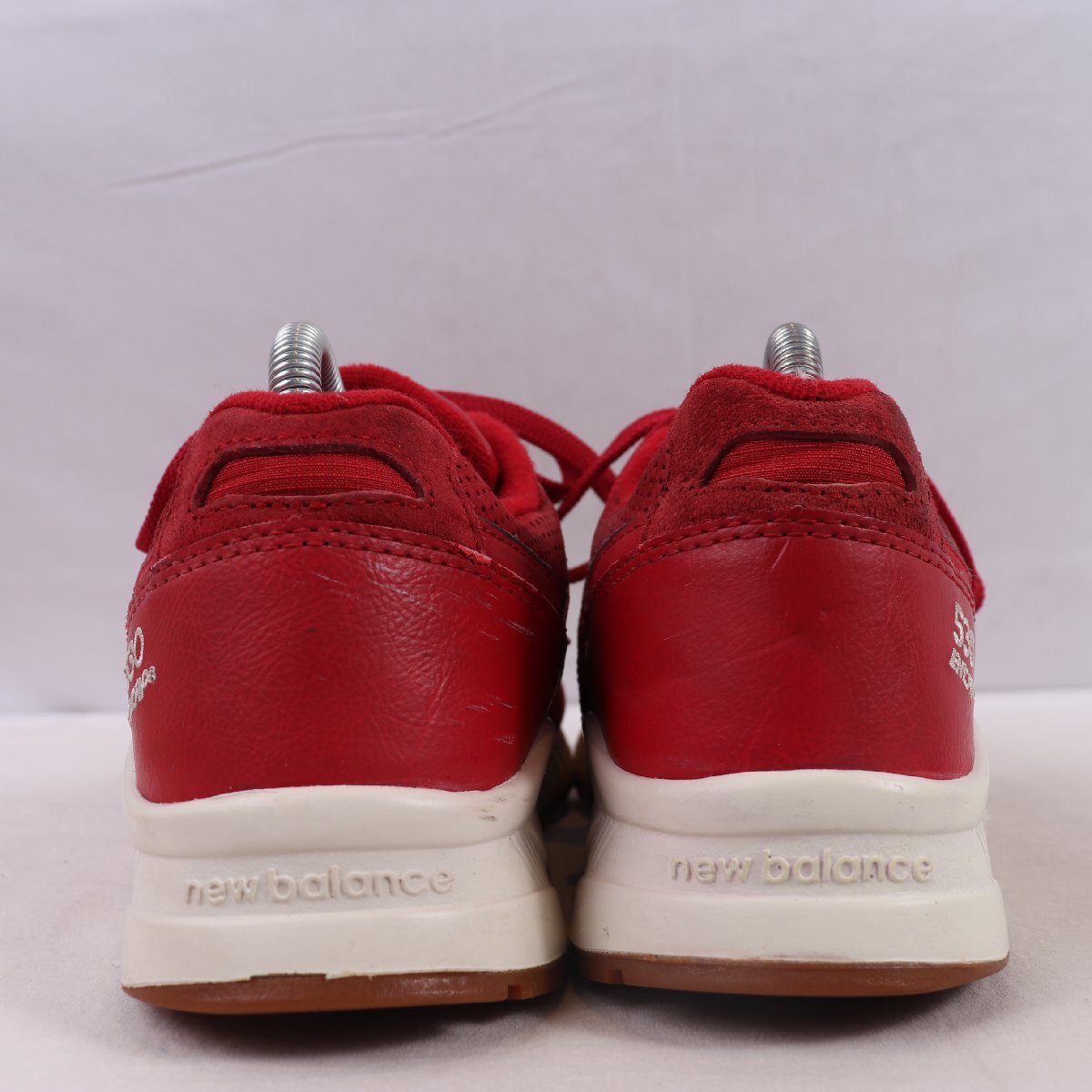 530 New balance 25.0cm/new balance красный красный белый белый б/у б/у одежда спортивные туфли мужской спортивные туфли yy5596