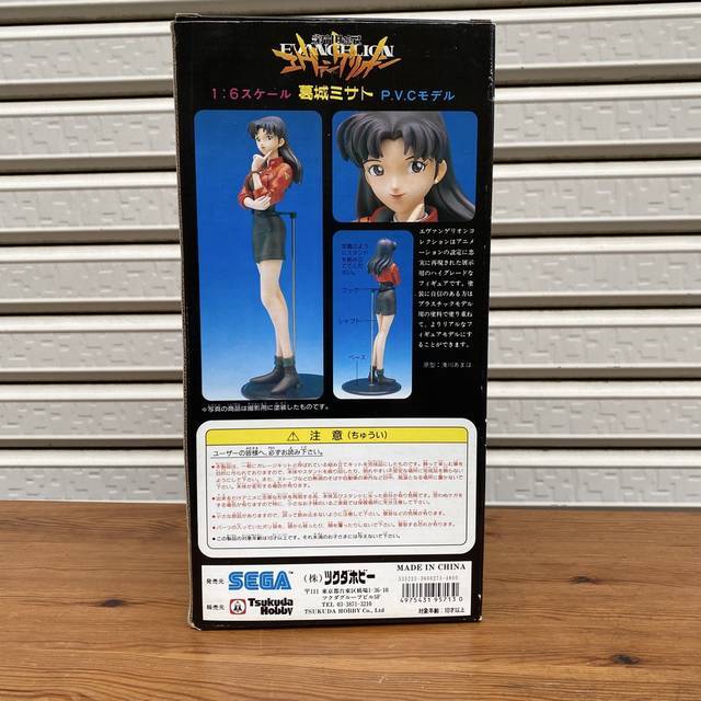★ ツクダホビー 1/6 新世紀(jì)エヴァンゲリオン 葛城ミサト PVCフィギアモデル【美品】★