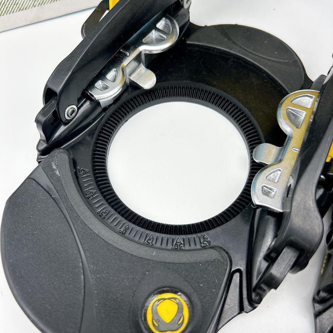 バートン mission スノーボード ビンディング Sサイズ 黒/黃色 未使用 保管品 