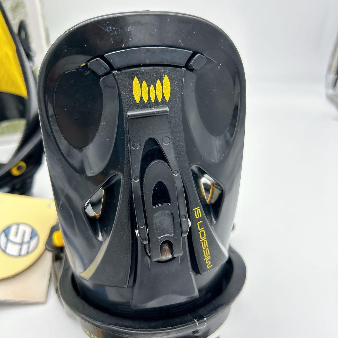 バートン mission スノーボード ビンディング Sサイズ 黒/黃色 未使用 保管品 