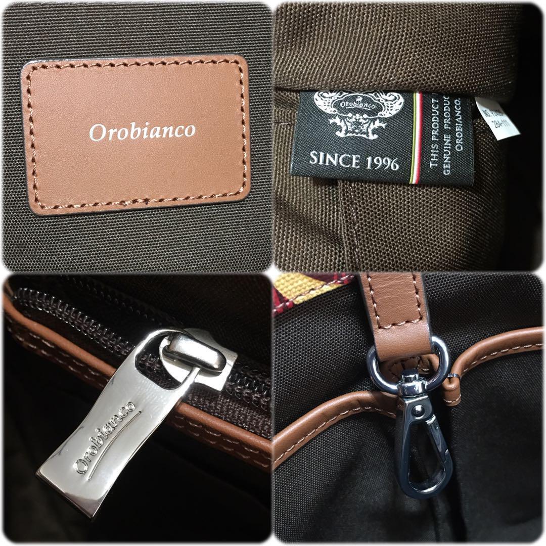 未使用【 orobianco 】PVC トートバッグ 総柄