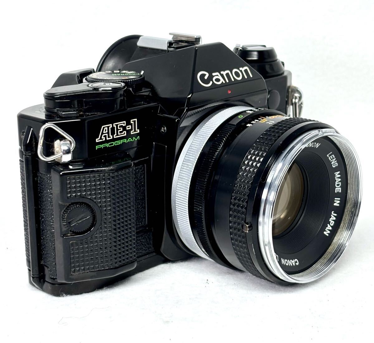 完全動作・優秀品】キャノンCanonフィルムカメラAE-1 Program 完全動作・優秀品】キャノンCanonフィルムカメラAE-1 Program