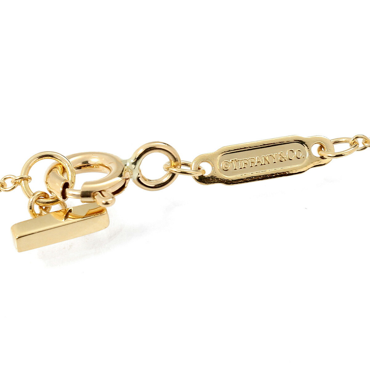 ティファニー T スマイルペンダント スモール K18 TIFFANY&Co. 中古 プレラブド 返品OK