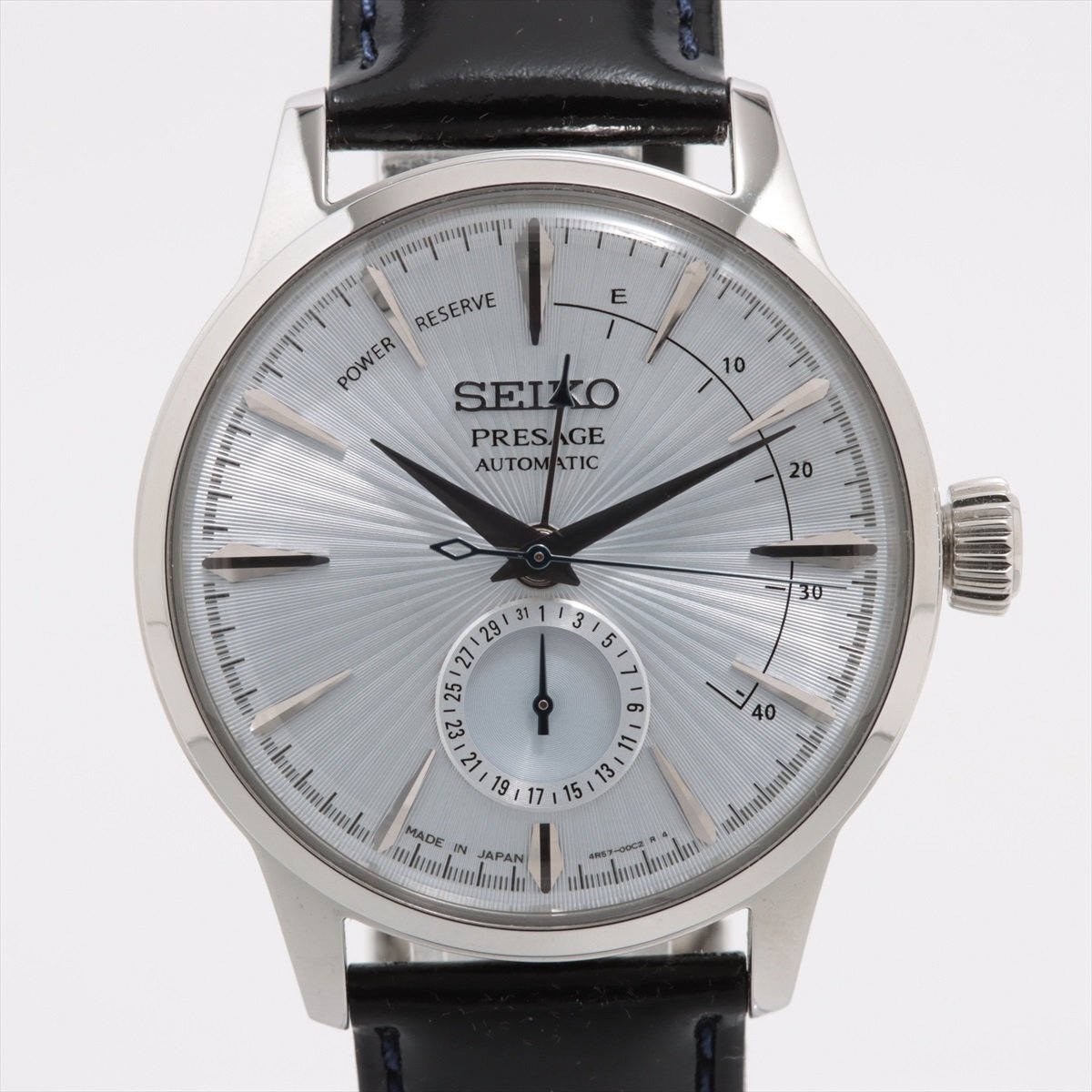 ■ 1円 ～ 中古 美品 參定6.3萬■ セイコー SEIKO ■ プレザージュ カクテル スカイダイビング SARY081 4R57-00E0 ■ 自動巻き メカニカル