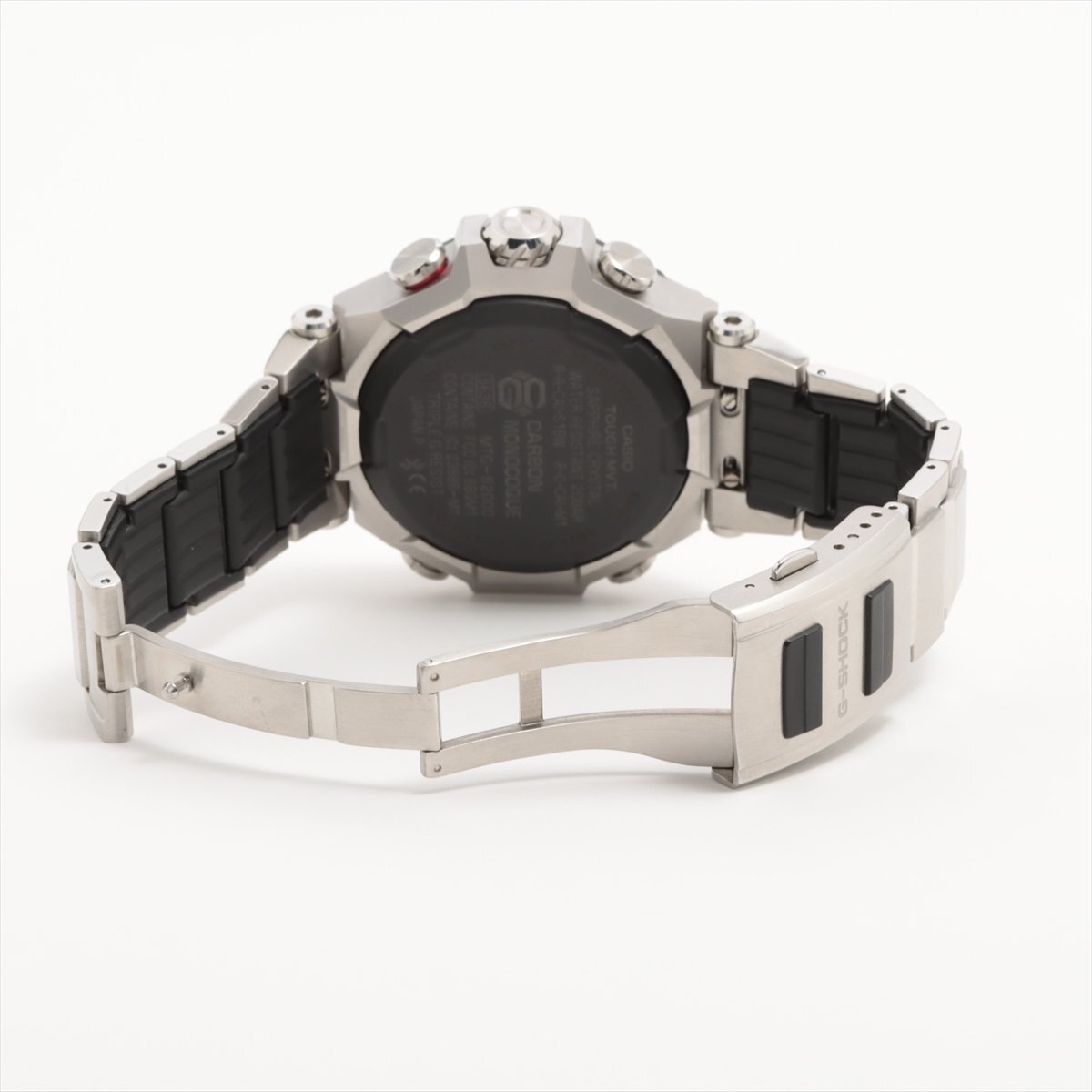 ■ 1円 ～ 正規(guī) 中古品 參定12.6萬■ カシオ CASIO ■ G-SHOCK MT-G MTG-B2000D-1AJF ■箱保 シルバー ブラック 黒 レッド 赤 ジーショック