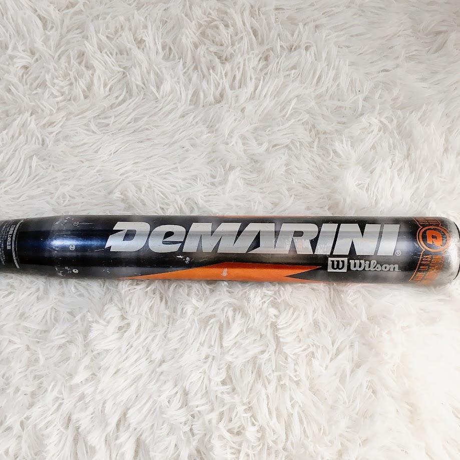 ディマリニ ソフトボール用バット DEMARINI NO35 スポーツ DOUBLEWALL 525 MX Wilson ウィルソン 3號(hào) JSA【中古品】