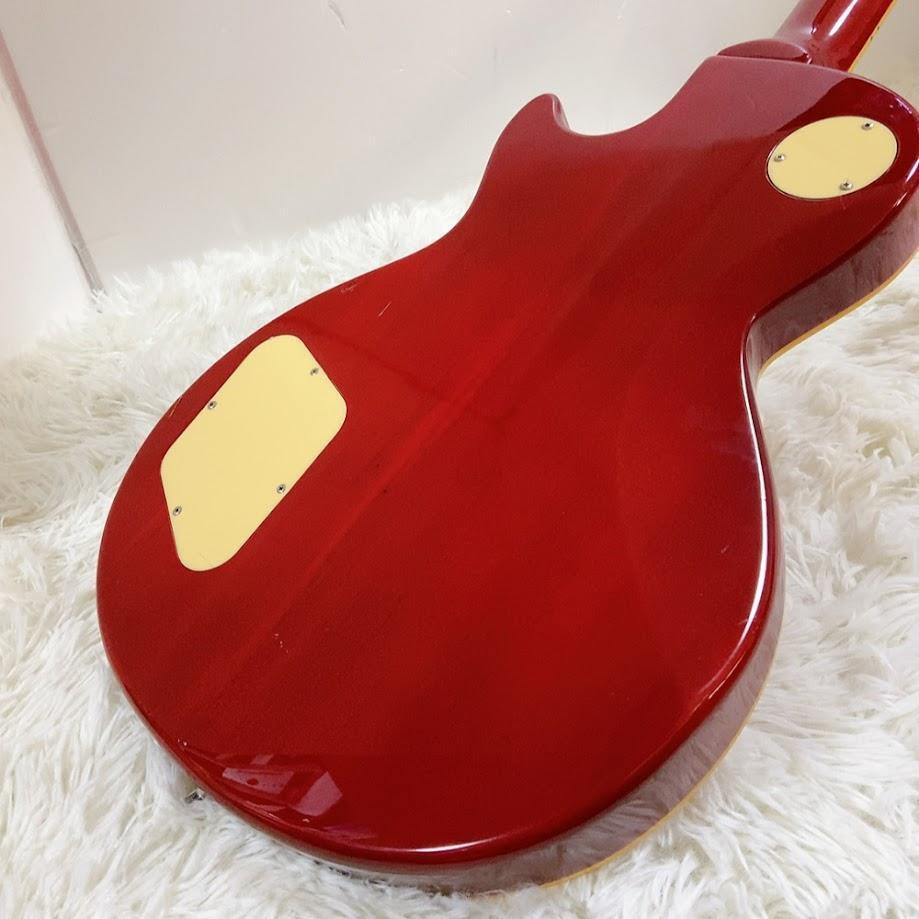 ギャラン GALAN レスポール 虎目 LEAD ROCK レッド ギャラン GALAN レスポール 虎目 LEAD ROCK ギャラン エレキ