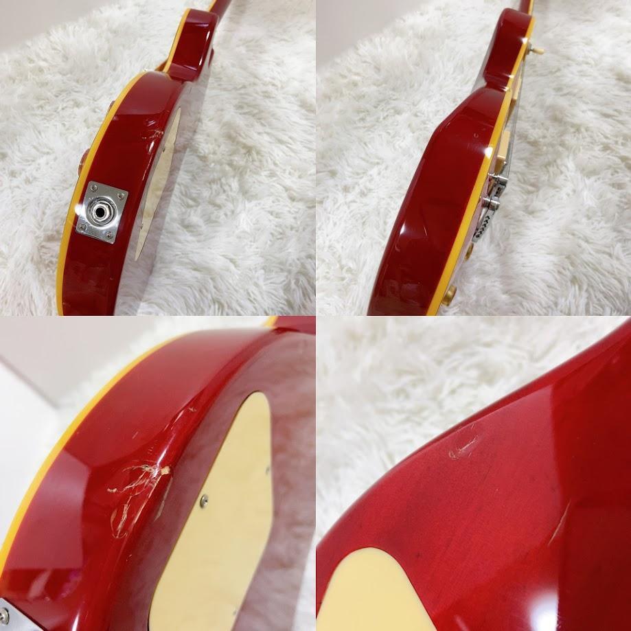 ギャラン GALAN レスポール 虎目 LEAD ROCK レッド ギャラン GALAN レスポール 虎目 LEAD ROCK ギャラン エレキ