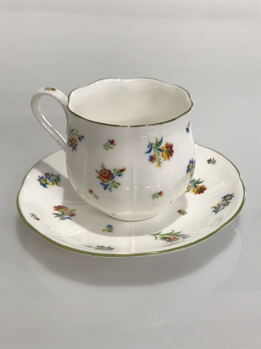 G7994 MAGNA Sango CHINA コーヒーセット カップ＆ソーサー 6客
