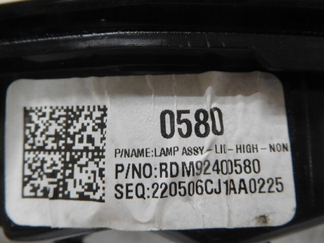 ＣＸ－３０ 3DA-DM8P 右フィニッシャーランプ DFR7-51-3F0A MOBIS RDM924-58 LEDシグネチャーランプ用 370466