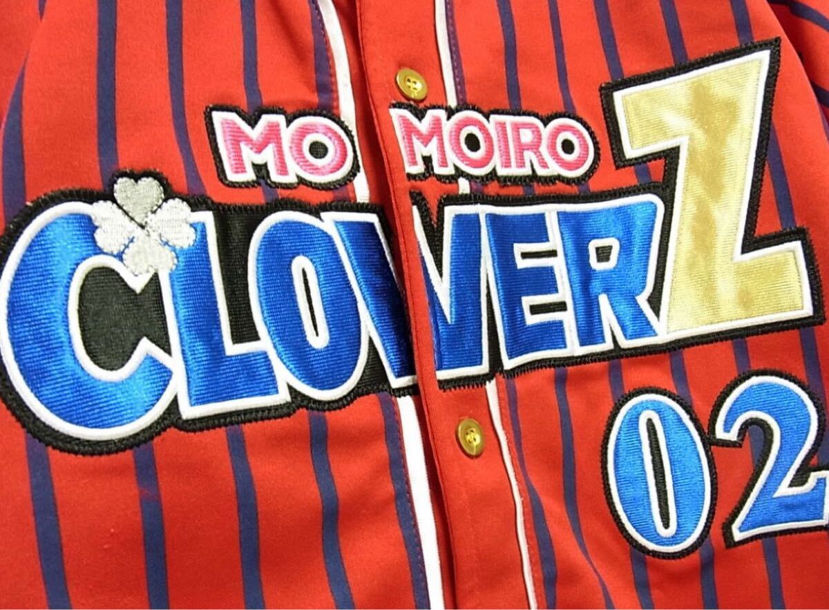 美品レア●ももいろクローバーＺ ベースボールシャツ 百田夏菜子 ユニフォーム