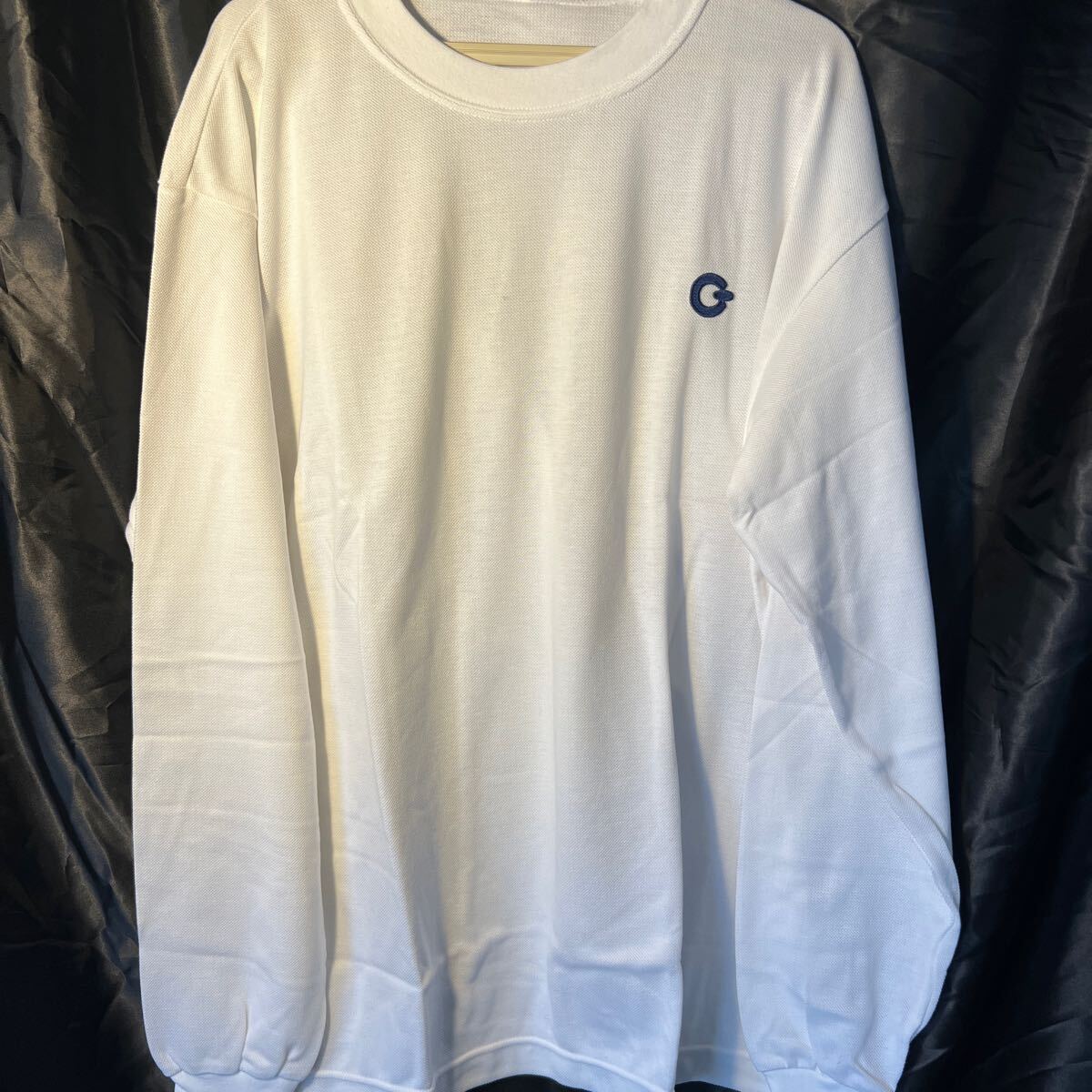 GOLDWIN GAM3132 トレーニングTシャツ長袖 Oサイズ ヴィンテージ 新品未使用品 スポーツ ランニング ◎刺繍ロゴ入り