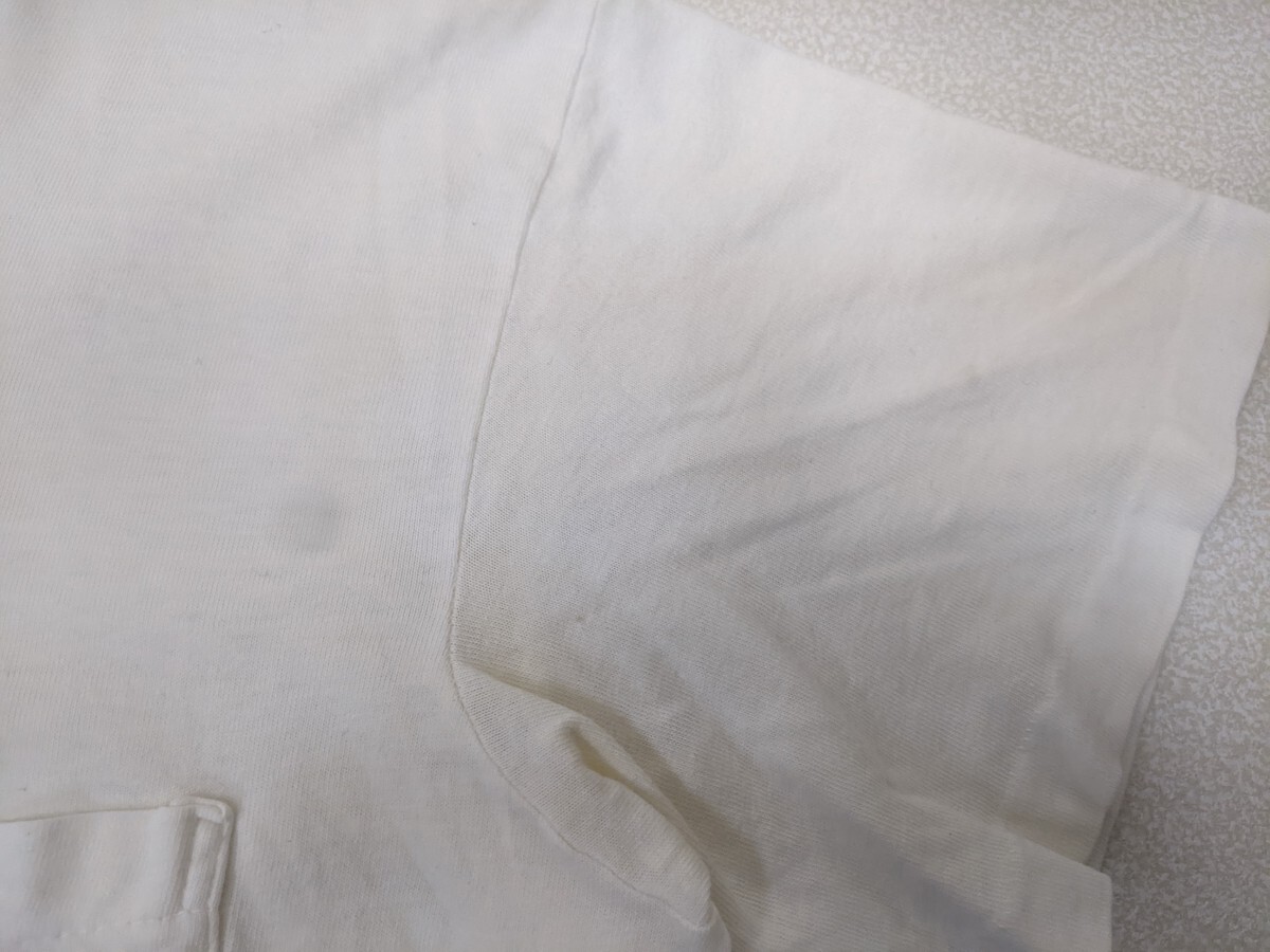 14. 80s BANANA REPUBLIC USA制 SAFARI & TRAVEL CLOTHING Co タグ シングルステッチ 地図 プリント ヴィンテージ ポケT Tシャツ x705