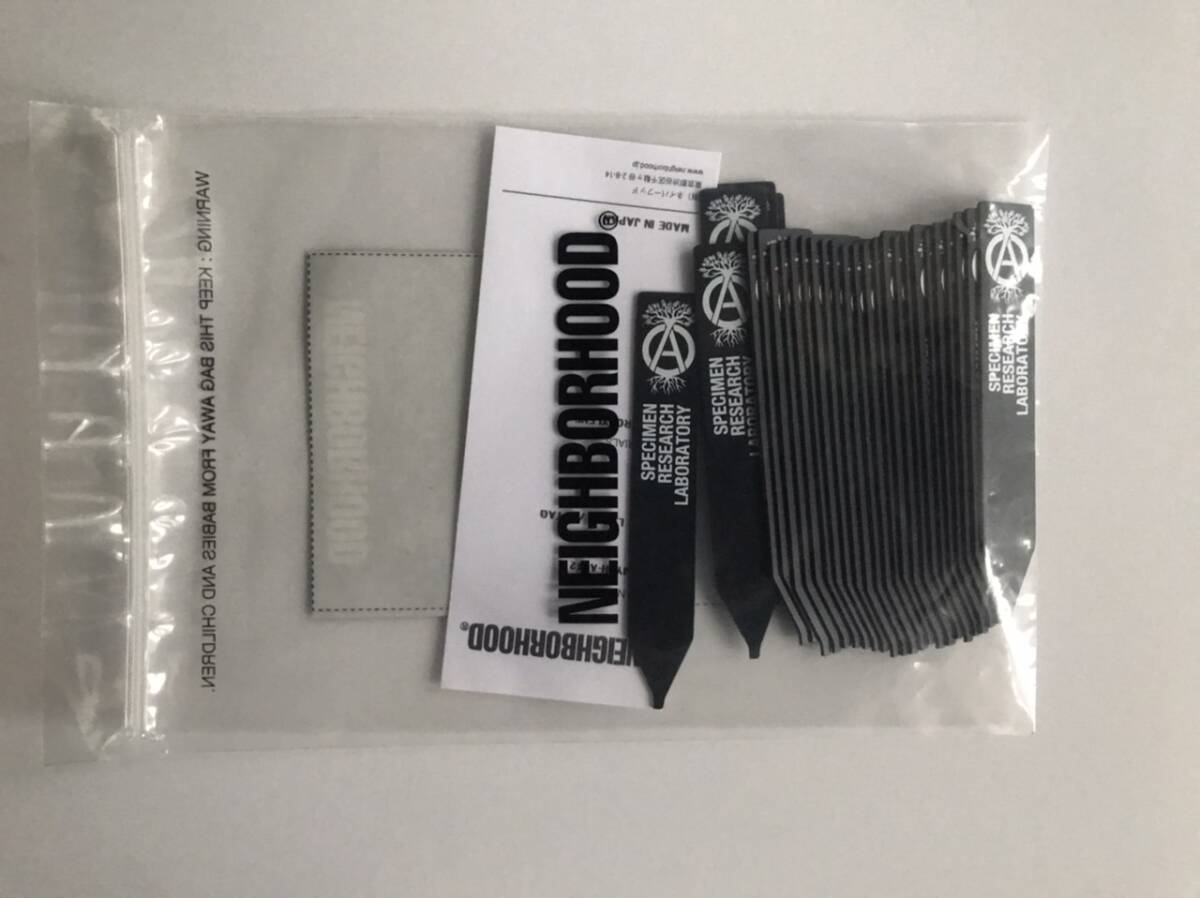 未使用 19SS ネイバーフッド SRL . LABEL / P-TAG 黒 NEIGHBORHOOD