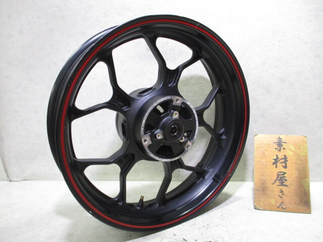 5★YZF-R25系リアホイール516B　純正.めくれ無(wú).1WD.17×4.00.〔検索用〕RG10J.RG43J.YZF-R3.RH07J.RH13J.MT-25.MT-03.ABS