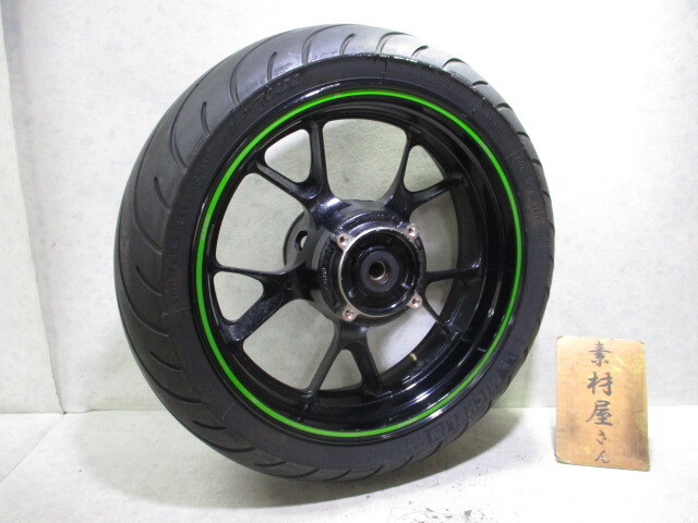 5★ZRX1200ダエグ用リアホイール519　純正.めくれ無.17×5.50.DAEG. 〔検索用〕ZX-6R.9R.10R.Z750.Z1000.GPZ900R.ZZR1100.ZXR